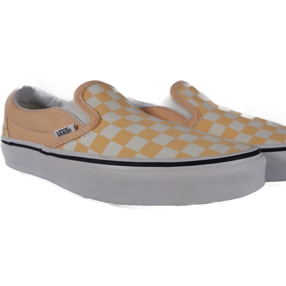 Vans Other - VANS Classic Slip-On Checkerboard (Apricot) Mens
